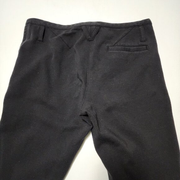 3.1 Phillip Lim Black Stretch Knit Mid Rise Skinny Ankle Pants - Picture 3 of 7